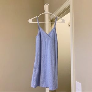 NEVER WORN Brandy Melville Periwinkle Floral Dress